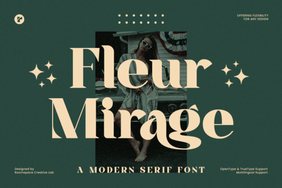 Fleur Mirage: A Serif Font That Feels Like a Deep Breath