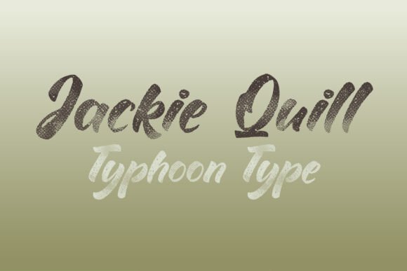 Jackie Quill: A Retro Ribbon Script Font for Distinctive Web Headlines