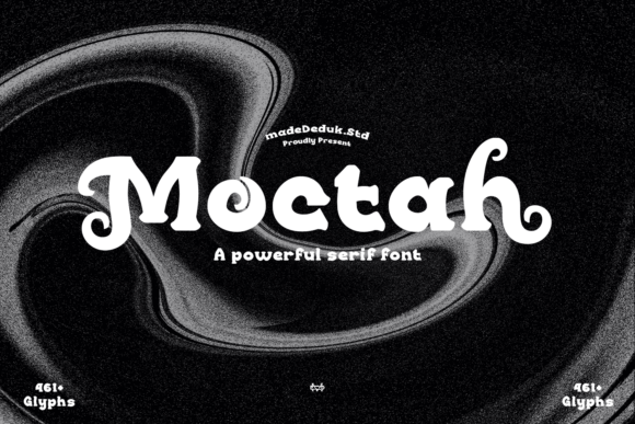 Moctah: A Bold Serif Font for Distinctive Digital Branding